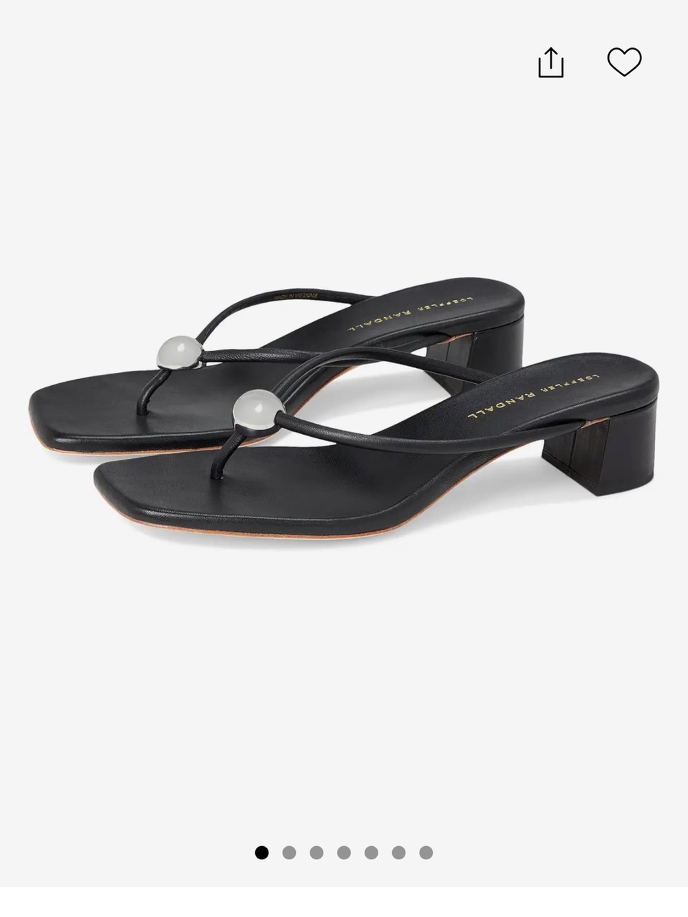 Loeffler Randall Odessa Heeled Sandals 8M - Picture 2 of 7